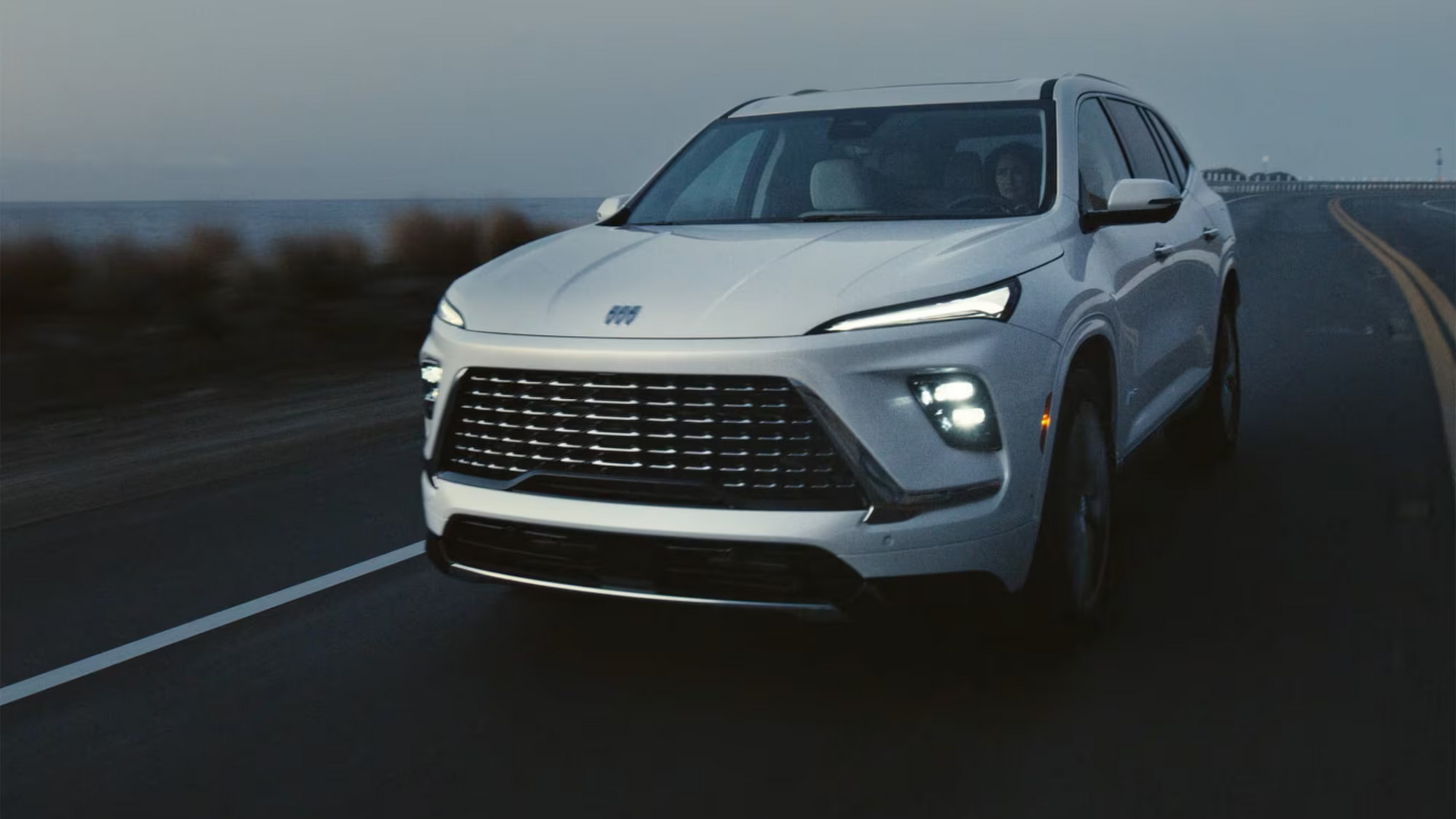 The 2026 Buick Enclave showcases a bold new grille design and dynamic lighting, blending elegance with modern performance.